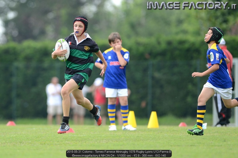 2015-05-31 Colorno - Torneo Farnese Minirugby 1076 Rugby Lyons U12-Parma B.jpg